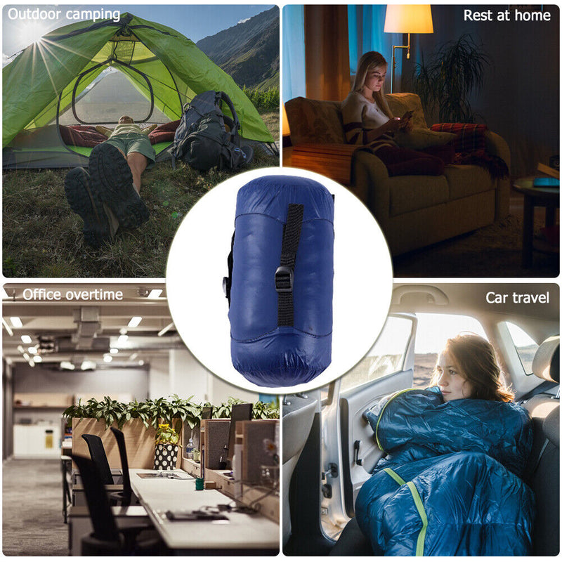 Goose Down Cold Temperature Sleeping Bag Portable Soft for Hiking Mountaine