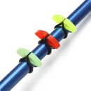 Hooks 3 Rubber Rings Fishing Gear Hook Secure Holder Safe Hanger Lures Holders