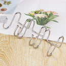 Steel Holder Organizer Hanger Storage Rack Clasps Hooks Double S Shaped Hook