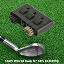 3-IN-1 Golf Cleaning Brush Club Ball Groove Mini Cleaner Tool Kit Portable V4Z6