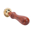 Retro Wood Stamp Plant Sealing Wax Wedding Decorative Stamp Gifts (C133) Newly