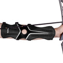 #A Adjustable Arm Guard Brace Protection Archery Bow Arrow Forearm Protector Sle