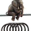 Cycling Security 4-Digit Combination Password Bike Chain Lock Bicycle Cables E3J