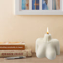 Candle Silicone Mold DIY Soap Plaster Making Home Decor (Upper Body) Newly