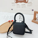 Fashion Kids PU Leather Flap Clutch Women Mobile Phone Casual Shoulder Bags