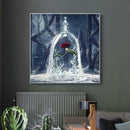 5D DIY Full Drill Square Diamond Painting Rose Cross Stitch Embroidery Kit