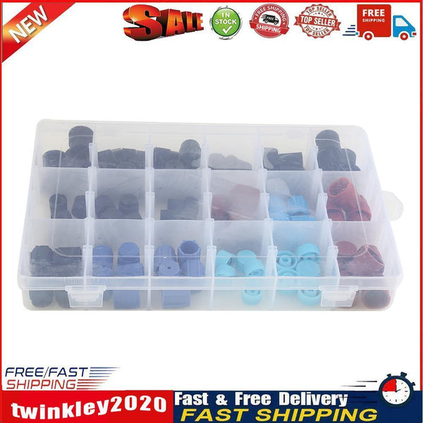 90pcs Car A/C Air Conditioning High Low Side Service Port Caps R134a R12 Newly