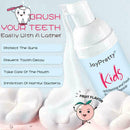 60ml Kids Toothpaste Foam Toothpaste Peach Flavor Teeth Whitening Stains L0A1