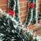 2M Christmas Garland Home Party Wall Door Decor Xmas Tinsel E2A0 Ornaments F7Y4