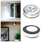 3 LED Push On Off Light Self Stick On Click Battery D3A8 DIY Button Light X2W4