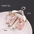 Cute Badges Pendants Fashion Women Pins Enamel Brooch Hanger Brooches Pink
