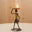 Decorative Metal Candle Holders Home Candlestick Wedding Party Decoration Art