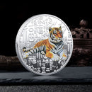 Decorations Get Rich Coin Commemorative Coins Year of The Tiger Lucky Stamp