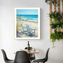 Diamond Painting 5D DIY Beach Lounge Chair Full Round Drill Rhinestone Kit