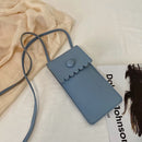 Women Small Phone Pouch Candy Flower Shoulder Bag Lady Travel Crossbody Handbags