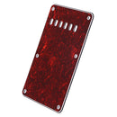 6 Holes Guitar Tremolo Cavity Cover Back Plate for ST SQ (Red Tortoise) Newly