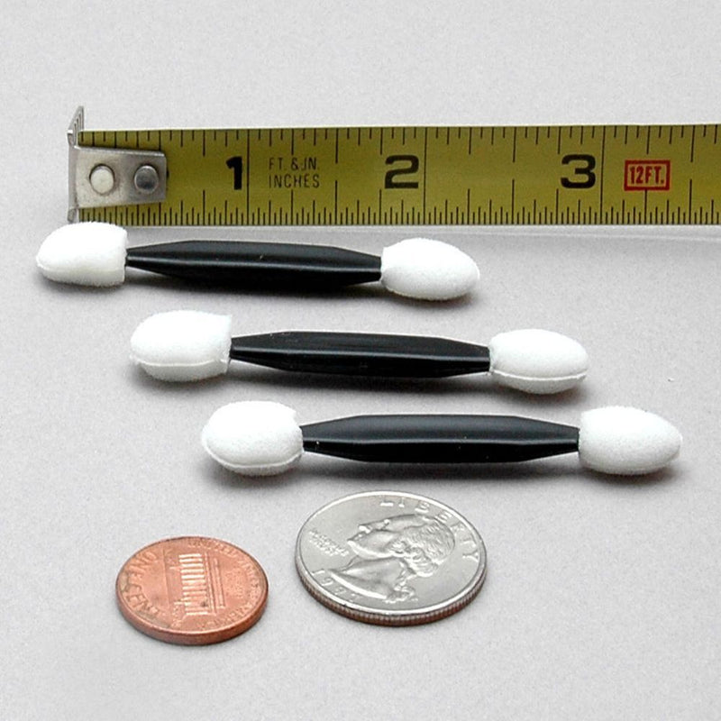 Disposable Eyeliner stick Sponge Double Foam Head Applicator Eyeshadow Brush