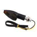 4Pcs Motorcycle LED Turn Signals Long Short Blinkers Flashers Indicator Lights