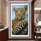5D DIY Full Round Drill Diamond Painting Big Lion Animal Art Handmade Hanging