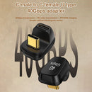Fast Charging Data Transmission USB 4.0 U-Shape USB C to Type C 40Gbps Adapter