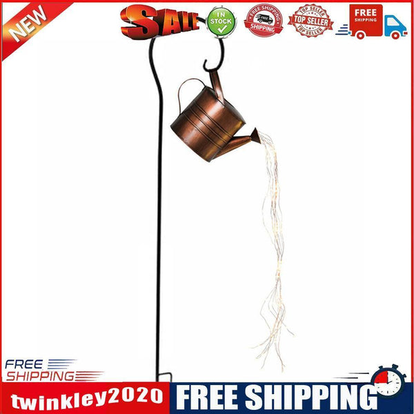 Watering Can Light, Waterfall Flash Shower Waterproof LED Fairy String Lamp