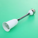 5PCS E27 LED Light Bulb Lamp Holder Flexible Extension Adapter Socket(20cm)