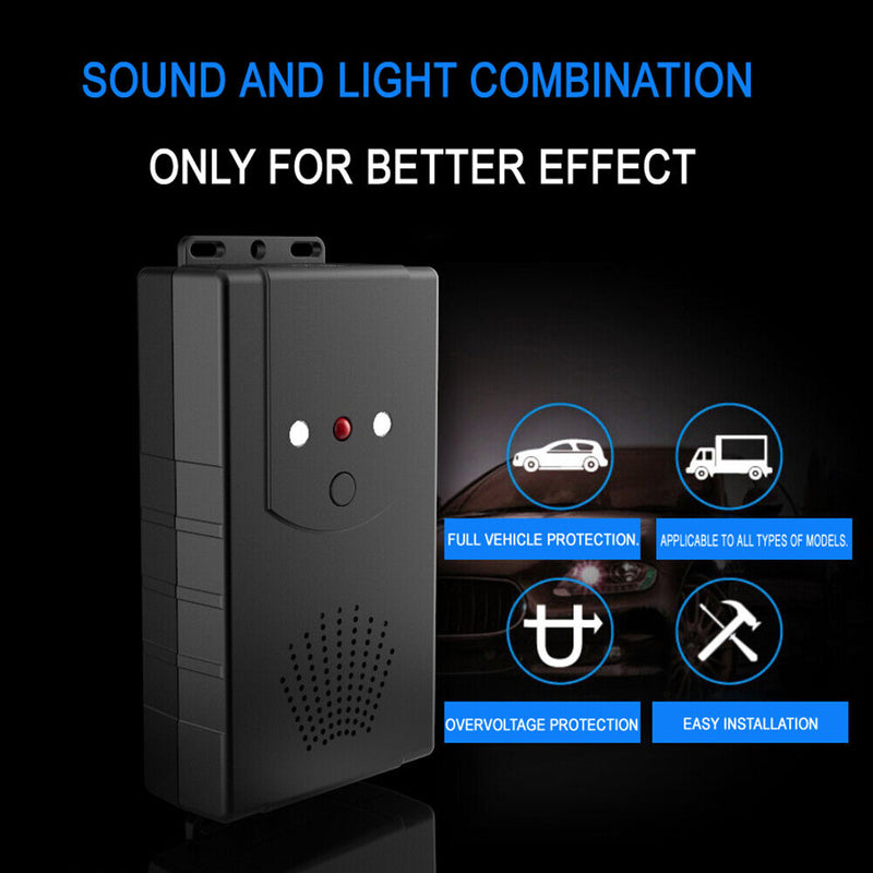 Car Ultrasonic Mouse Rat Mice Repeller 3 Modes Electronic Rodent Deterrent Newly