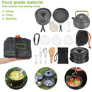 Kettle Outdoor Supplies Cookware Set Cooking Pot Picnic Utensils Set Camping