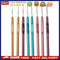 8pcs Plastic Handle Aluminium Head Crochet Hooks Sweater Sewing Needles Kit