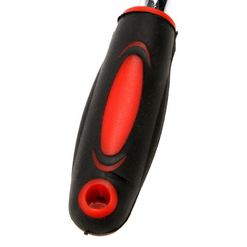 Quick Release 1/4" Inch pear head Drive Ratchet handle socket Wrench 24 Teeth