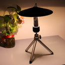 #A Outdoor Lantern Tripod Stand Camping LED Lampshade for Black Dog ESLNF Goal Z
