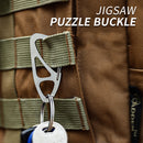 Keychain Carabiner Stainless Steel Climbing Hook Key Ring Key Holder Men Gift
