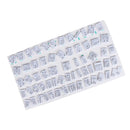 Fondant  Plastic Baking Tool Alphabet Letters Cake Mold Biscuit Cookie Cutter