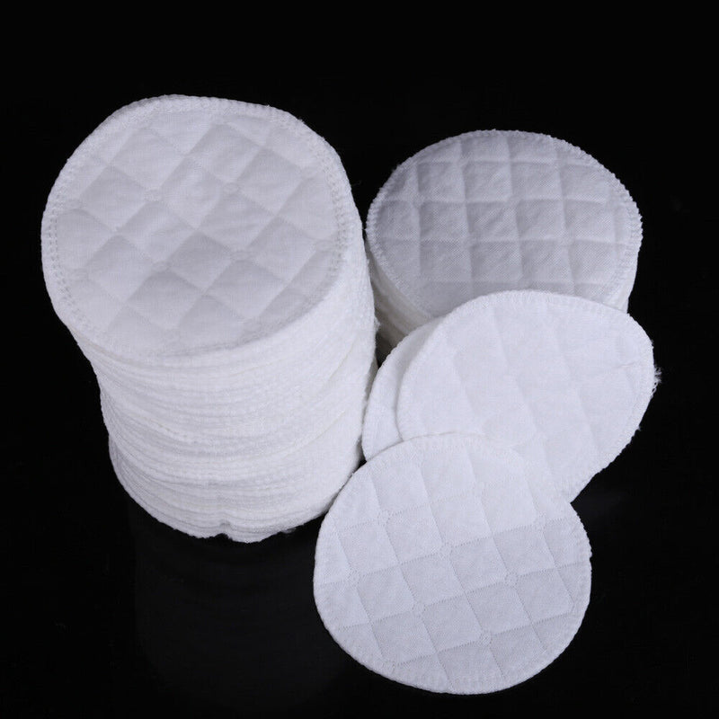 10 Pcs Soft Absorbent Cotton Washable Reusable Breastfeeding Nursing Pads