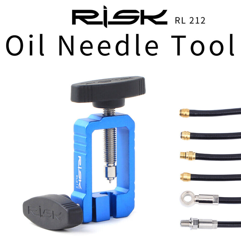 RISK Bicycle Hydraulic Disc Brake Oil Needle Pants Cutter Insert Press In Install