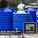 Ultrasonic Water Tank Level Meter Sensor w/Time Alarm Transmitter Receiver