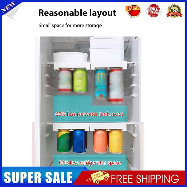 Canned Drink Thickening Shelf Fresh-keeping Hanger Storage Rack for Refrigerator