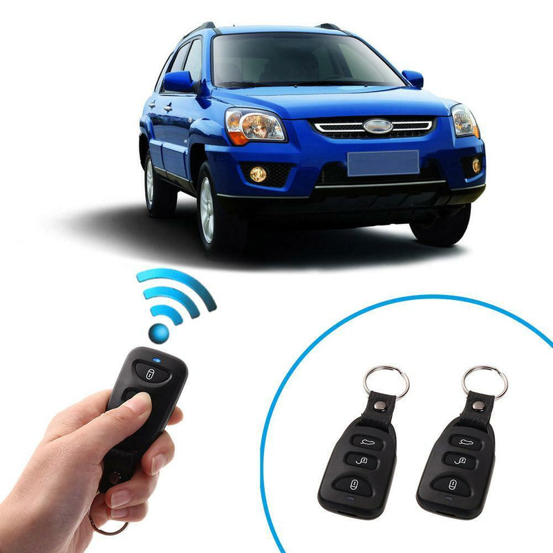Universal Car Door Lock Locking Keyless Entry System Remote Control Central Kit