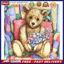 5D DIY Diamond Painting Kits Full Round Drill Cartoon Bear Mosaic Picture Cra