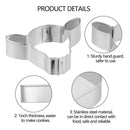 Cow Face Cow Cookie Cutter Set Cookie Cutter Milk Bottle Shaped Cow Head Shaped