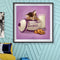 5D Diamond Painting Cookie Box Cat Full Round Mosaic Canvas Picture DIY Home Dec