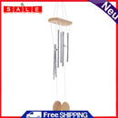 Happy Metal White Wind Chime Garden Home Decor Birthday Gift