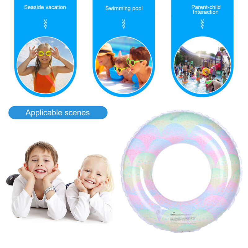 #A PVC Safety Float Circle Ring Heat-Resistance Pools Accessories Kids Infant Sw