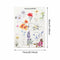 Wildflower Tapestry Bohemian Tapestries Wall Hanging Flower Reference Chart