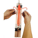 DIY Adjustable Length Umbrella Rope Bracelet Weaver Wooden Frame Tool Kit Newly