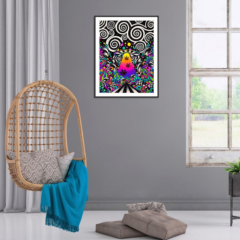 5D Diamond Painting Full Round Drill DIY Circle Pattern Rhinestone Drawing Arts