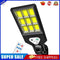 Solar Powered Wall Lamp Waterproof PIR Motion Sensor Outdoor Yard Light (F)