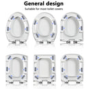 Toilet Seat Bumper Set Replacement Bidet Covers Heightening Spacer Kits Supply