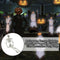 40cm Halloween Human Skeleton Halloween Garden Decoration Ornament_