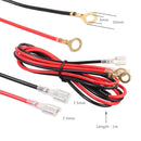 Car Cigarette Lighter Cable 1m/3.3ft 18AWG 10A Powe Cable Wire Cord w/ Fuse